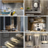 8inch 2 Pack sensored,3 Dimmable Closet Under Cabinet Lighting, Pantry Lights Motion Modes & Stick-On Wireless Lights