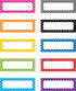 Teacher Created Resources Polka Dots Magnetic Labels - 3" x 3"