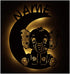 Namofactur Baby Newborn Night Light Personalized with Name, Unique Moon Sleepy Elephant LED
