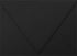LUXPaper A6 Contour Flap Invitation Envelopes | Black Linen | 4 3/4" x 6 1/2" | 80lb. Text | 50 Qty