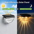 8 Pack Melunar Solar Deck Lights Outdoor, Solar Step Lights Waterproof for Outside, Yard, Patio, Garden, Pool, Railing
