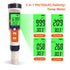 5 1 Digital PH Water Tester, in PH/TDS/EC/Salt/Temp Meter, a Practical Portable Meter for Pool, Aquarium, Drinking