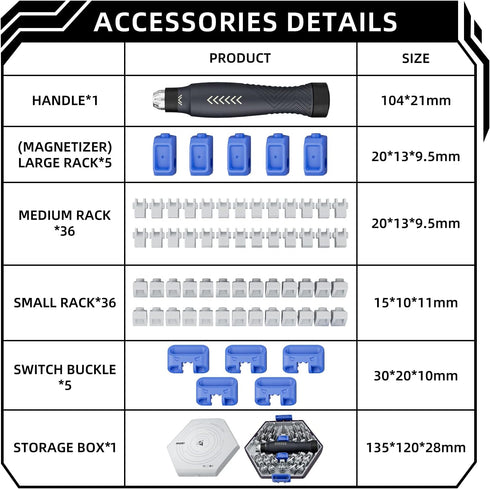 JAKEMY Precision Screwdriver Set, 25 in 1 Building-block Repair Tool Kit for Laptop, Computer, iPhone, Eyeglasses