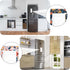 Koogel 4PCS Magnetic Notepads for Refrigerator, Floral Design Grocery List Notepads, 50 Sheets