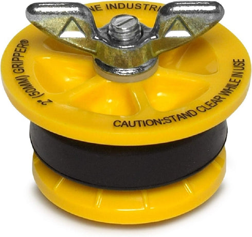 Cherne 270229 End of Pipe Gripper Mechanical Plug, 2"