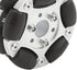 Mrisata 60mm 60mm 360 Robot Omni Directional Wheel Robot Omni Wheel Replacement Aluminium Alloy Robot Omni Wheel Robot