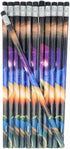 Outer Space Solar System Planets Print #2 Lead Pencils, 7.5" (48 Pieces) Cosmos Galaxy Night Sky
