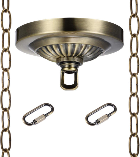 Canomo 4.75 Inches Diameter Canopy Kit and 6 feet Pendant Light Fixture