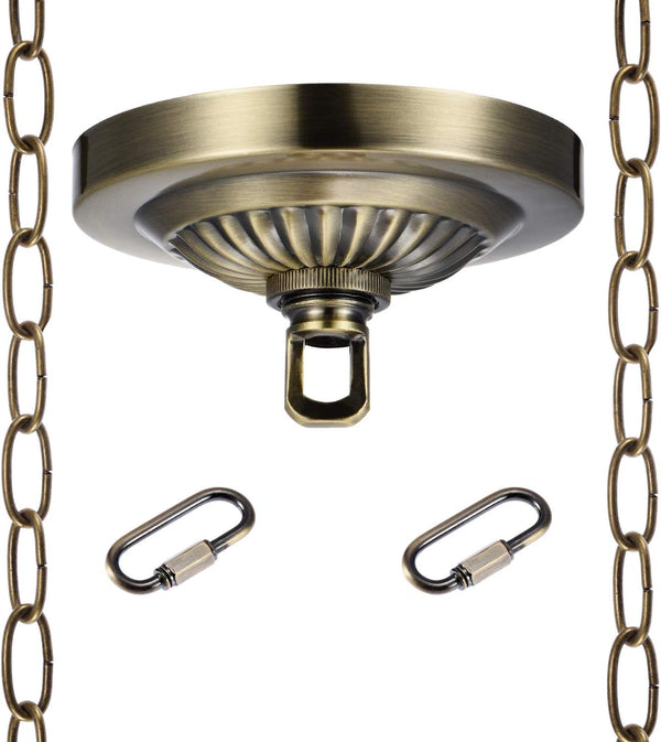 Canomo 4.75 Inches Diameter Canopy Kit and 6 feet Pendant Light Fixture