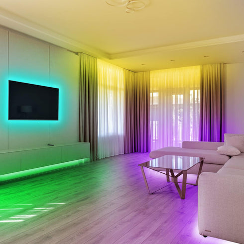 100ft 44 Remote,2 50ft dalattin Led Lights for Bedroom Led Strip Lights Color Changing Lights with Keys Rolls