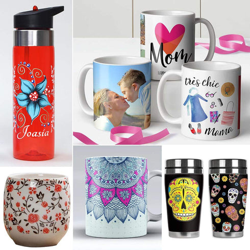 Sublimation Shrink Wrap Sleeves, 5x10 Inch White Heat Transfer Film Bags for Mugs, Cups, Tumblers, 50 Pcs