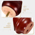 2pcs 8cm Homoyoyo Small Solid Wood Furniture Legs with Screw Thread, Wooden Sofa and Cabinet Feet Replacement
