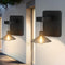 2 Pack Outdoor Solar Powered Wall Light with Bulb Dusk to Dawn