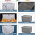 ENGPOW Fireproof Box with Lock, Collapsible Document Box with Zippers, Portable Home Office Safe for Hanging