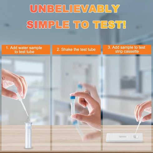 AAWipes Lead Water Testing Kit (2-Pack) – Rapid 15 Minutes Results Home Lead Tester for City Water & Drinking Water