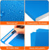Habgp 9 Pcs File Folders - Manilla Folders 8.5 x 11 Inch, 1/3-Cut Tab Colored File Folders