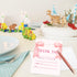 Zwsrplo 20 -09 Pink Bow Kids Birthday Party Thank You Cards Fill In the Blank, Thank You Cards for Kids Teen, Birthday