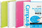 Kokuyo Campus Smart Ring Binders 3 Pack, A5 Vivid Colors, Up to 25 Sheets, 20 Holes Slim Binder Folder, Japan Import