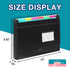 H4D Accordion File Keeper, 13 Pocket Expanding File Folder Organizer for Letter Size Documents, 1 Pack