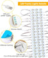 DLOMT 3 Dimmable Vanity Lights for Mirror LED Makeup Light Strip with Color Temperature Lighting Modes and Stick on