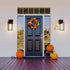 Kalium Porch Wall Lights Outdoor, Waterproof Lanterns with Frame and Clear Glass Shade, Exterior Front Porch Light