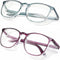 Safety Glasses Anti Fog Goggles, Blue Light Blocking Protective Eyewear for Men Women, 2 Pack (new-blue+new-purple)