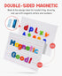 Gamenote 12 Pack Magnetic Small White Board Set, Double Sided Magnet Dry Erase Ruled Lap Boards 9x12 for Kids Learning