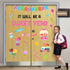 Classroom Candy Bulletin Board Decoration Set, Sweet Candyland Cutouts for Ice Cream Party Decor for School