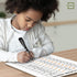SCRIBBLEDO Dry Erase Multiplication Chart Whiteboard, 11" x 14" Double Sided for Kids Students Classroom