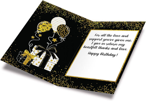 Prime Greetings Brother Birthday Card, Eco-Friendly Thick Card Stock with Premium Envelope, 5in x 7.75in