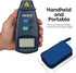 Digital Tachometer, NEIKO 20713A, Noncontact Laser Photo Sensor, 2.5 to 99,999 RPM