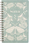 Fringe Studio Signature Paperback Spiral Journal, MOTH, 6" x 9.5", 160 pages