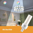 Lidesheng GX23-2 Base LED Light Bulb, Plug and Play, 6000K Cool White, 1400Lm, 13W 18W CFL Equivalent, 2pcs