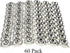 Sliding T Slot Nuts 2020 Series M3, 30 Pack Drop-in T Nuts, Carbon Steel Nickel Plated for Aluminum Profile