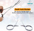 Kelly Hemostat Forceps, Precision Surgical Tool for Medical and Crafting Applications (5.5" Curved)