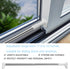 ROZEKEAN 17.5"-53 Sliding Door Security Bar(Stainless Steel ") Child Proof Sliding Door Lock Bar with Anti Lift Lock