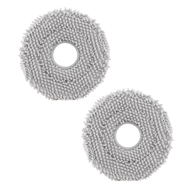 roborock 4 Pack Microfiber Mop Cloths for Q Revo, Qrevo MaxV, Qrevo S, Qrevo Pro Robot Vacuum Cleaner