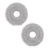 roborock 4 Pack Microfiber Mop Cloths for Q Revo, Qrevo MaxV, Qrevo S, Qrevo Pro Robot Vacuum Cleaner