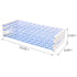 Ackers Science Plastic Test Tube Rack | Holds 50 Tubes (13/16 mm), Detachable (Single)