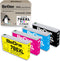BeOne Remanufactured Ink Cartridges Replacement for Epson 786XL 786 XL T786 T786XL (4-Pack; 1BK, 1C, 1M, 1Y)