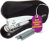 Better Office Products Heavy Duty Easy Grip Stapler, Compact Palm Size with 1,000 Regular 1/4" Staples