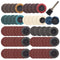 68Pcs 1 inch Quick Change Sanding Discs Set Fine Medium Coarse Grit