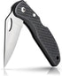 Maxam Falcon VII Lockback Pocket Knife - 7 Inch Stainless Steel Blade, Textured No-Slip Handle, Carry Clip