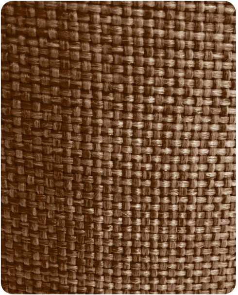 5x6x5 Chocolate Burlap Drum Chandelier Clip-On Lampshade - Perfect for chandeliers, foyer lights, and wall sconces