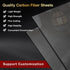 ARRIS 240 x 240 x 0.5mm Carbon Fiber Sheet, Available in 1MM 1.5MM 2MM 2.5MM 3MM 3.5MM 4MM 4.5MM 5MM 6.0MM 100% 3K Carbon Plate Pannel Sheet Twill Matte