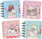 Cat Party Favors Small Cute Notepad – Kawaii Kitty School Office Supplies, Mini Kitten Spiral Notebooks