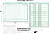 Multiplication Dry Erase Board for Kids: Times Tables, Math Multiplication Chart, Multiplication Learning Tools for School Supply & Homeschool by ZazzyKid