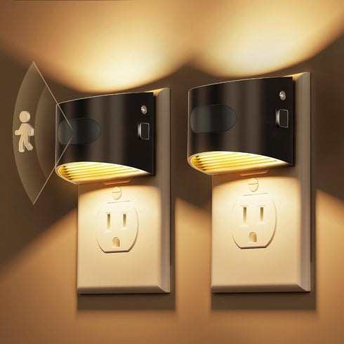 L LOHAS LED Night Light with Motion Sensor & Dusk to Dawn