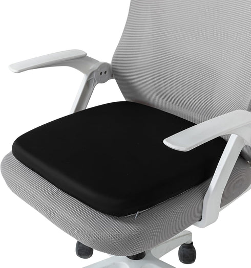 SheRest Office Chair Cushion with Straps, Memory Foam Seat Cushion with Removable