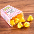 Cute Popcorn Style Rubber Pencil Eraser Set - 4 Boxes for Kids, Students, School Office Supplies, Party Favors